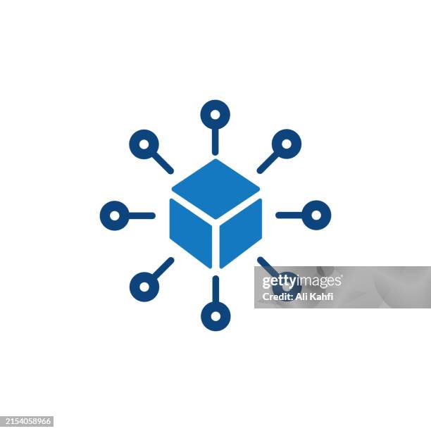 symbol für das produktnetzwerk. solides symbol, das überall angewendet werden kann, einfach, pixelgenau und modern - server stock-grafiken, -clipart, -cartoons und -symbole