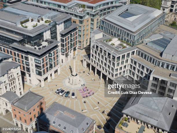 london stock exchange and paternoster square. - london waterloo station stock pictures, royalty-free photos & images