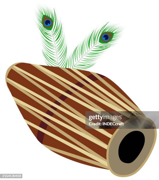 khol instrument - feather skin stock illustrations