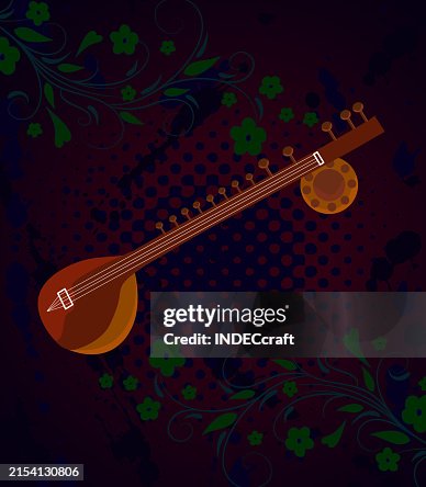 Sithara Instrument Sitara Instrument With Background High-Res Vector Graphic - Getty Images