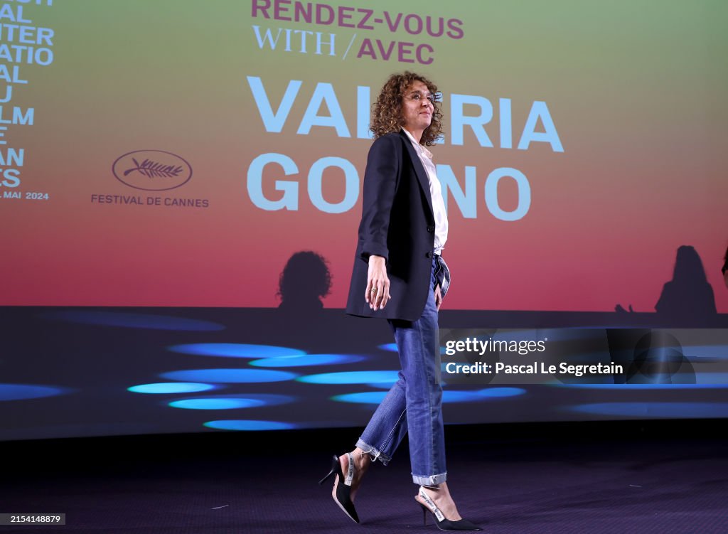 Rendez-Vous With Valeria Golino Photocall - The 77th Annual Cannes Film Festival