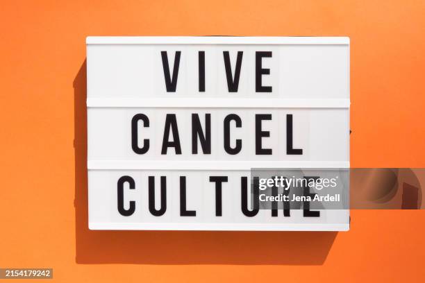 cancel culture, social issues in the media - cancel culture stock pictures, royalty-free photos & images