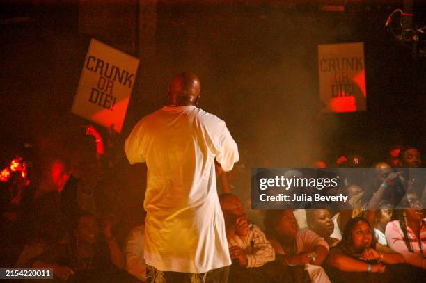 Lil Jon and the East Side Boyz perform at Webster Hall in New York City, New York on April 12, 2005.