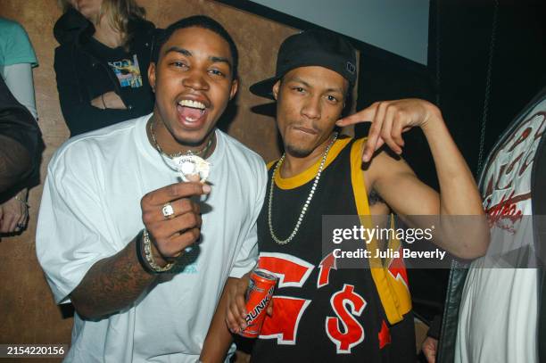 Rapper Darryl "Lil Scrappy" Richardson at Webster Hall in New York City, New York on April 12, 2005.