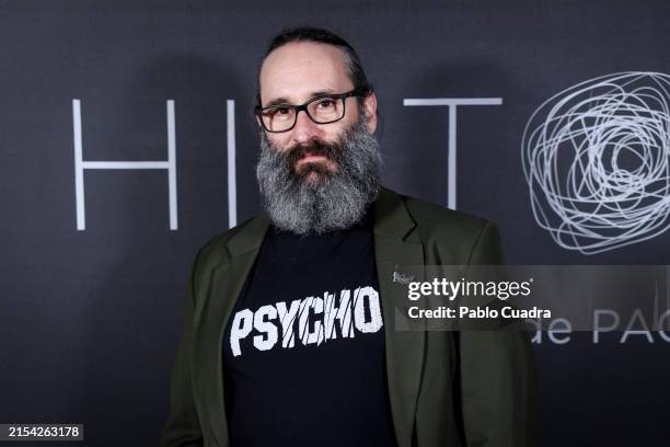 Carlos Therón attends the "Historias" premiere at Callao City Lights cinema on May 22, 2024 in Madrid, Spain.