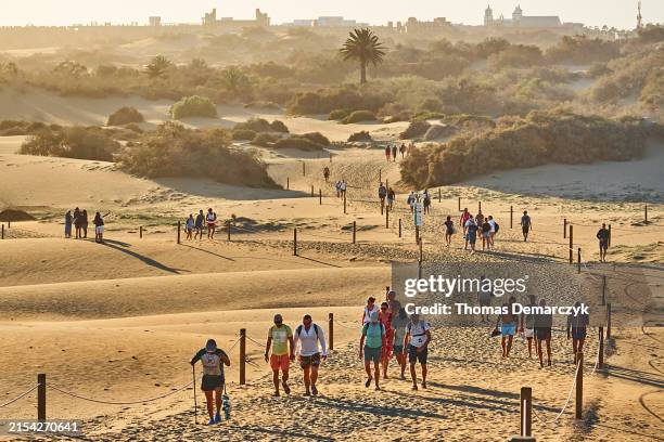 gran canaria - maspalomas imagens e fotografias de stock