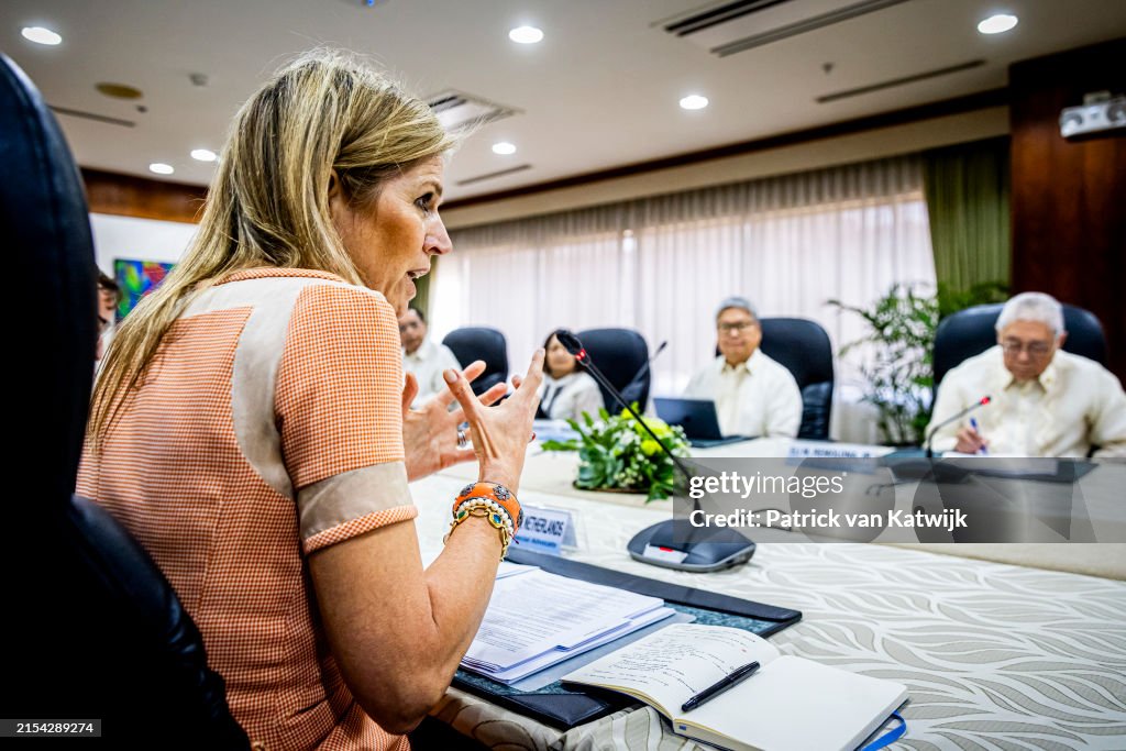 Queen Maxima Of The Netherlands Visits Philippines : Day Three