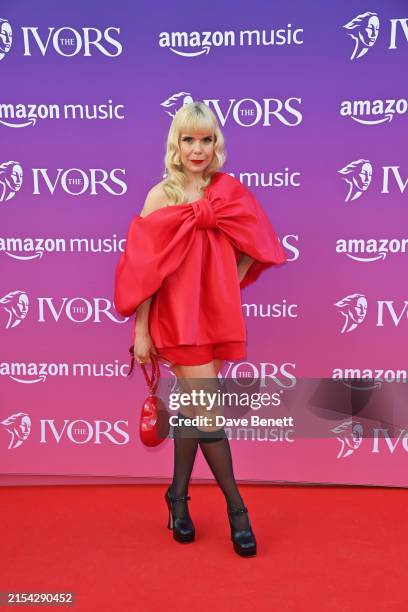 Paloma Faith attends The Ivors 2024 at The Grosvenor House Hotel on May 23, 2024 in London, England.