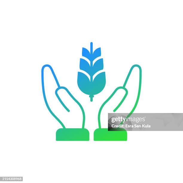 natural condition gradient icon design. suitable for infographics, web pages, mobile apps, ui, ux, and gui design. - baking ingredients white background stock illustrations