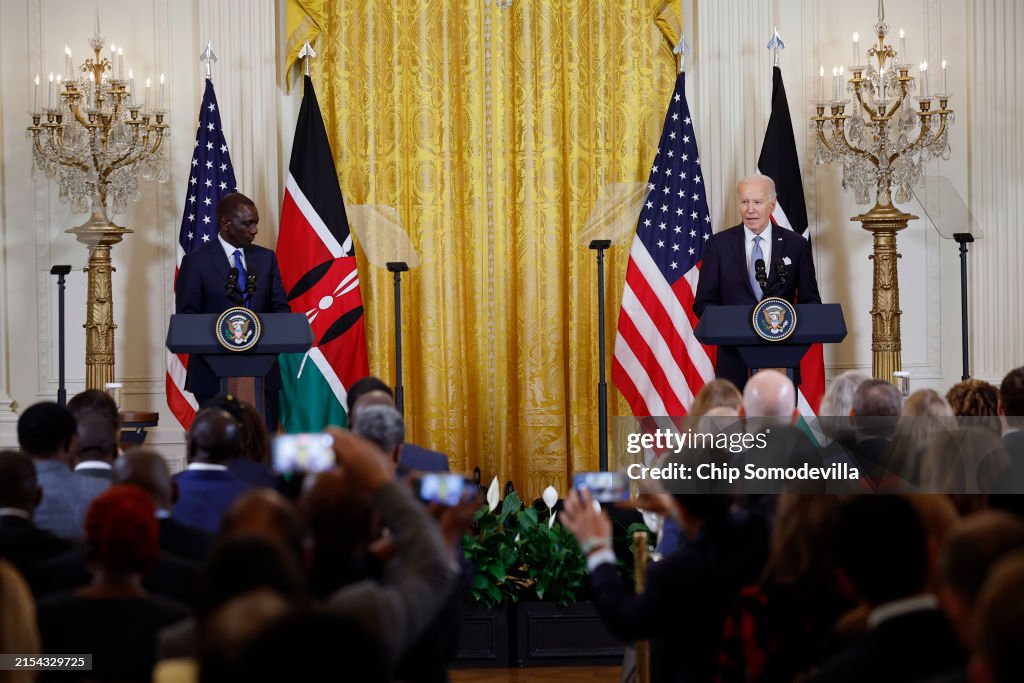 President Biden Hosts Kenyan President William Ruto For Official State Visit
