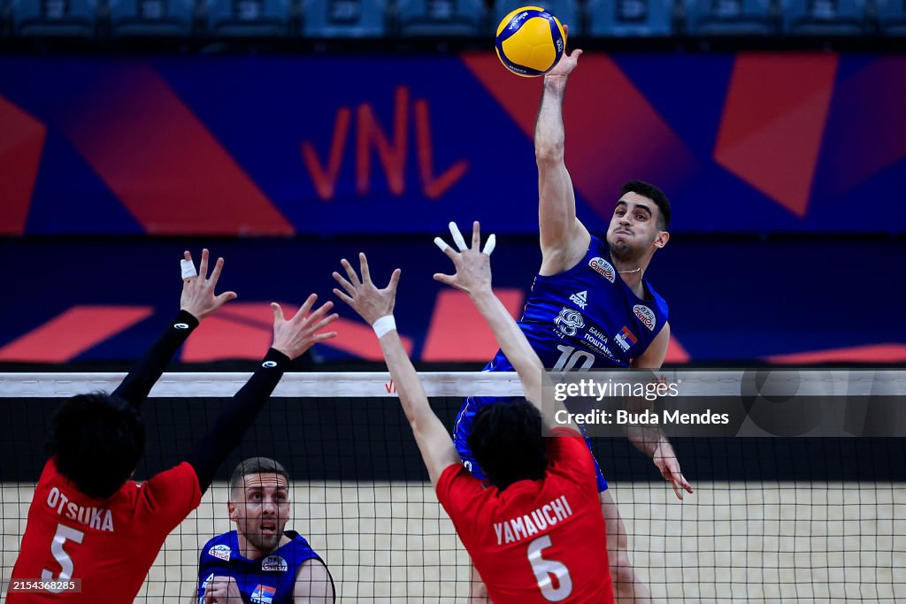 Japan v Serbia - Men's Volleyball Nations League