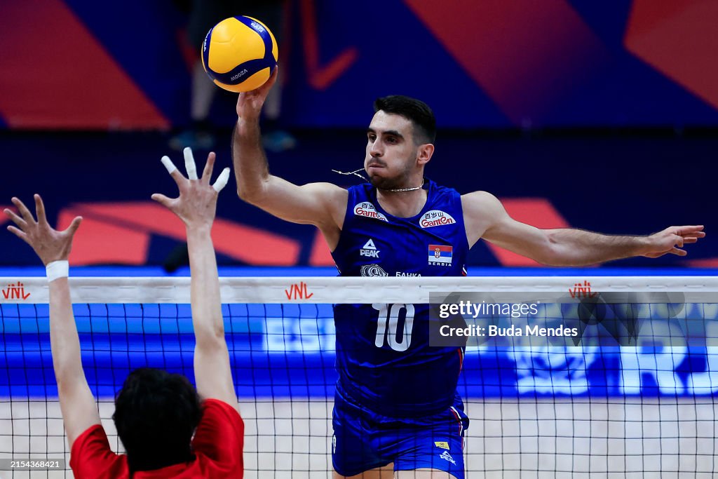 Japan v Serbia - Men's Volleyball Nations League