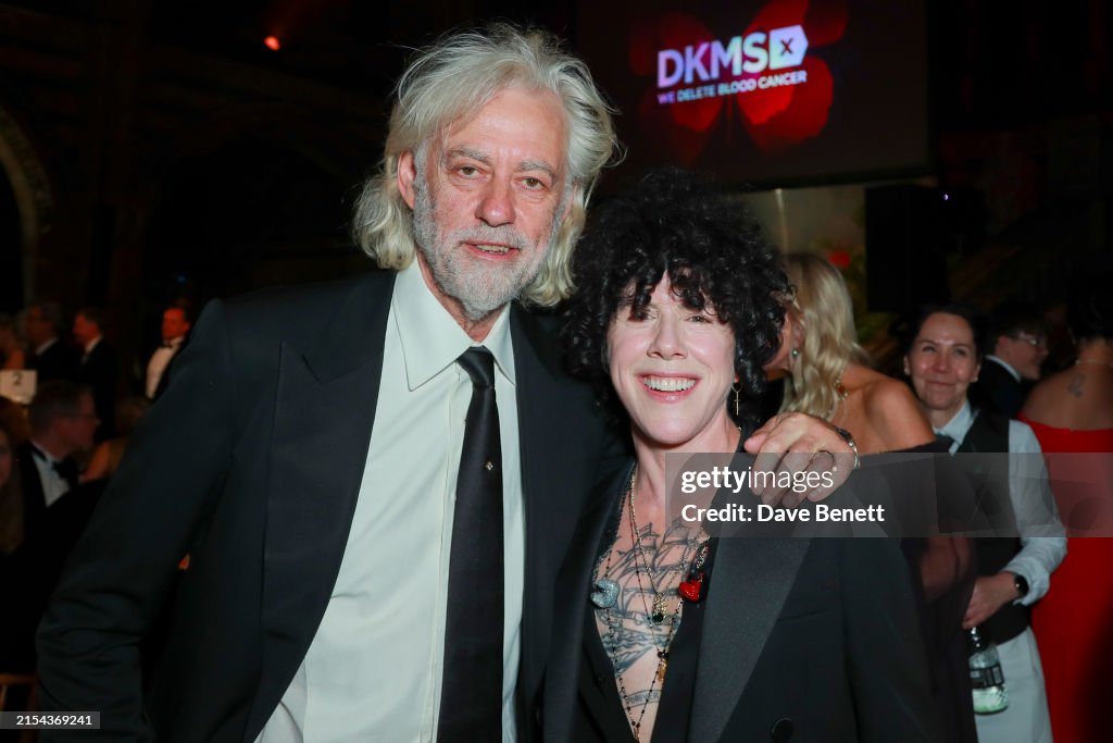 Sir Bob Geldof and LP attend the DKMS London Gala 2024 at The Natural