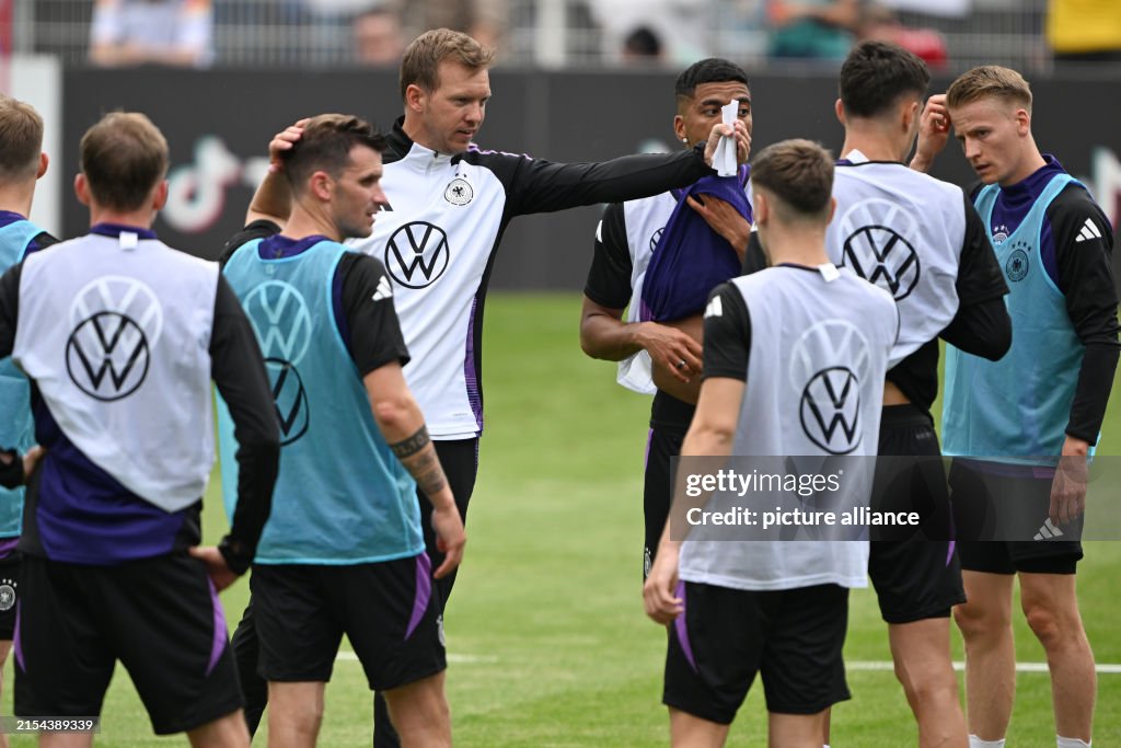 National team in Blankenhain - public training