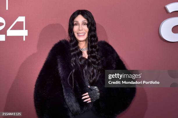 American singer-songwriter, actress, record producer and TV host Cher at Cannes Film Festival 2024. AmfAR Gala Cannes 2024. Cannes , May 23rd, 2024