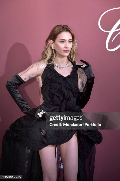 American actress, model and singer Paris Jackson at Cannes Film Festival 2024. AmfAR Gala Cannes 2024. Cannes , May 23rd, 2024