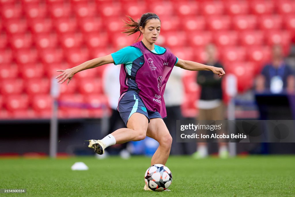 FC Barcelona Training Session And Press Conference - UEFA Women's Champions League Final 2024