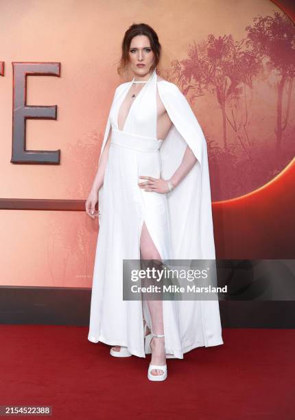 Abigail Thorn attends the "Star Wars: The Acolyte" UK Premiere Odeon Luxe Leicester Square on May 28, 2024 in London, England.