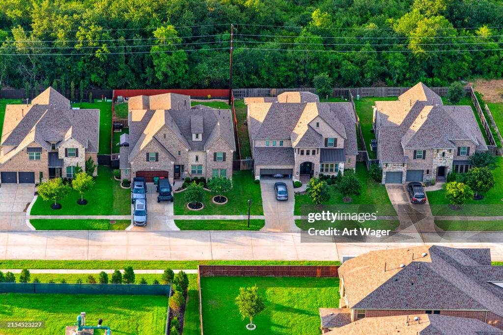 Suburban Houston Housing Development