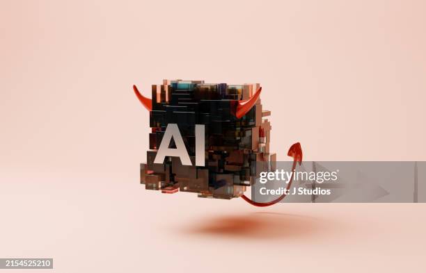 evil ai concept - malvagità foto e immagini stock