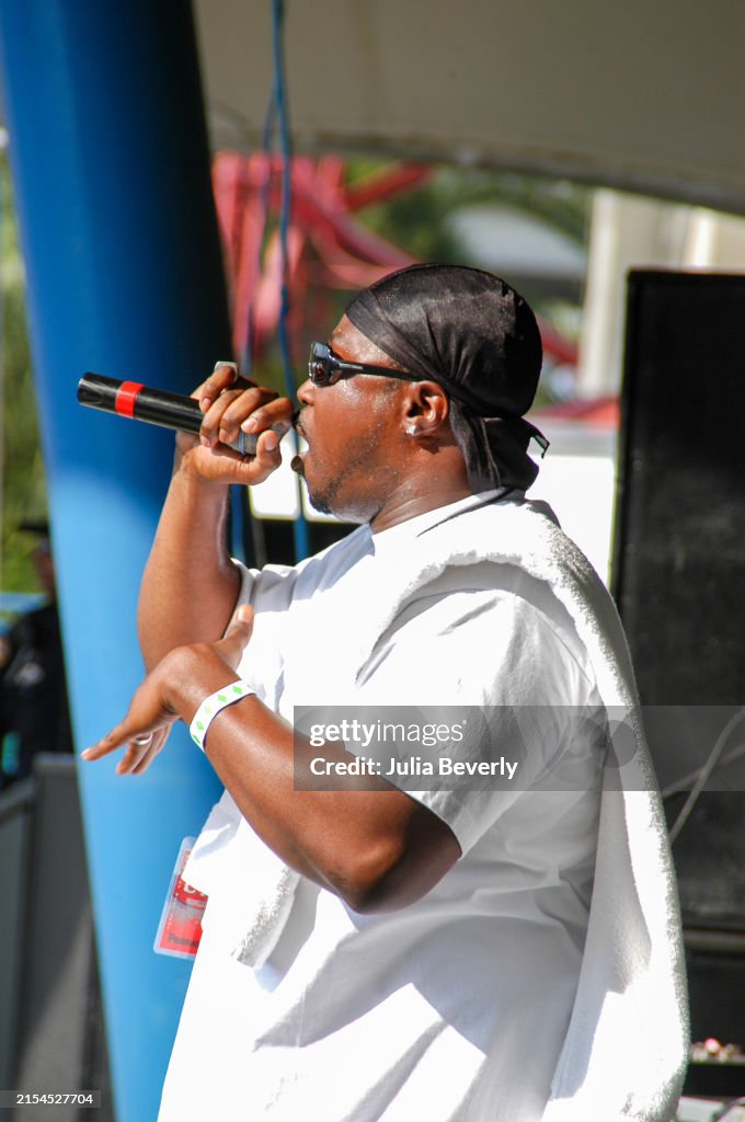 Rapper Project Pac Rapper Project Pat performs at WJBT The Beat's Come Together Day in ...