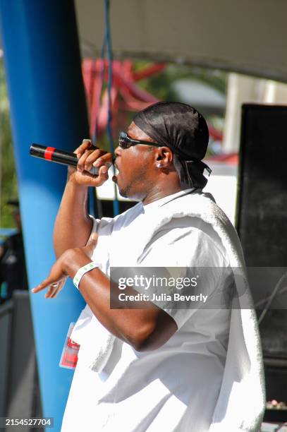 Project Rapper Rapper Project Pat performs at WJBT The Beat's Come Together Day in ...