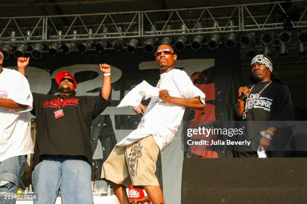 Rapper D-Roc of the Ying Yang Twins performs with his group Da Muzicianz at WJBT The Beat's Come Together Day in Jacksonville, Florida on June 4,...