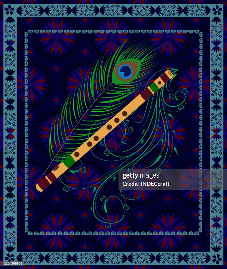 Flute instrument greeting