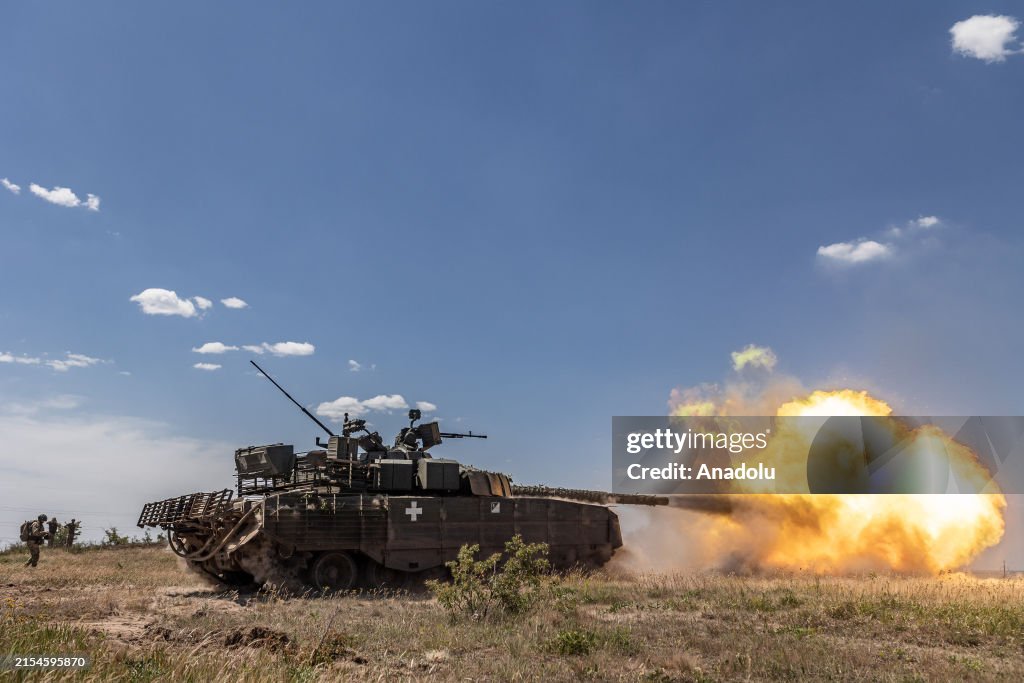Military training of Ukrainian soldiers in Donetsk Oblast