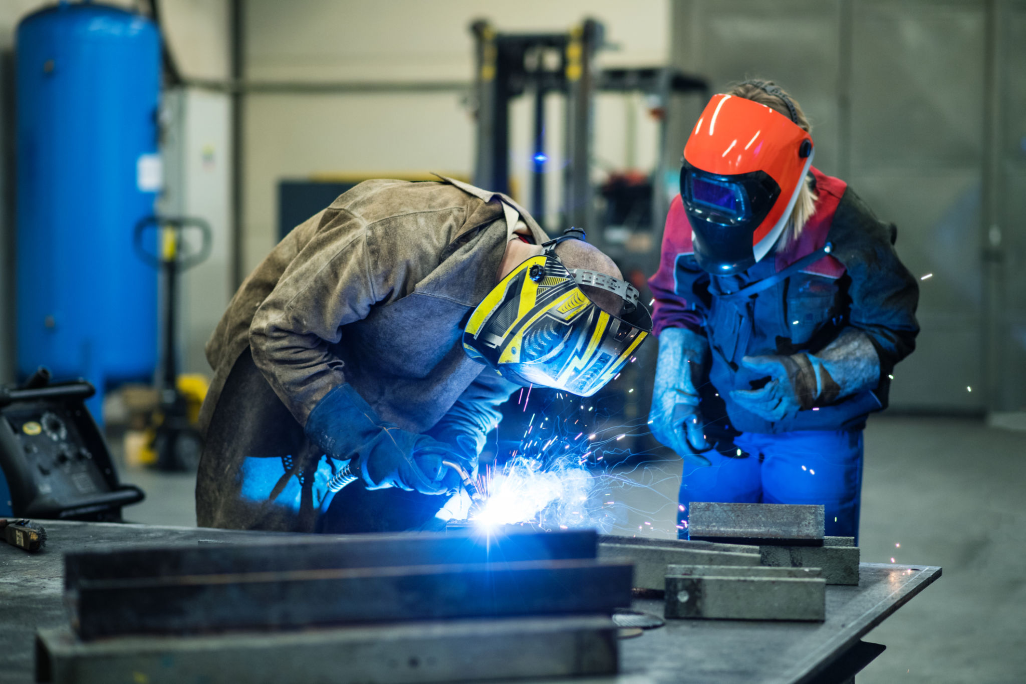 welding work