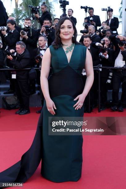 Jury Member Lily Gladstone attends the Red Carpet of the closing ceremony at the 77th annual Cannes Film Festival at Palais des Festivals on May 25,...
