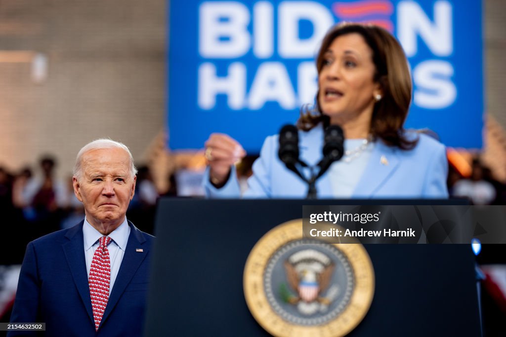 President Biden Holds Campaign Rally In Philadelphia