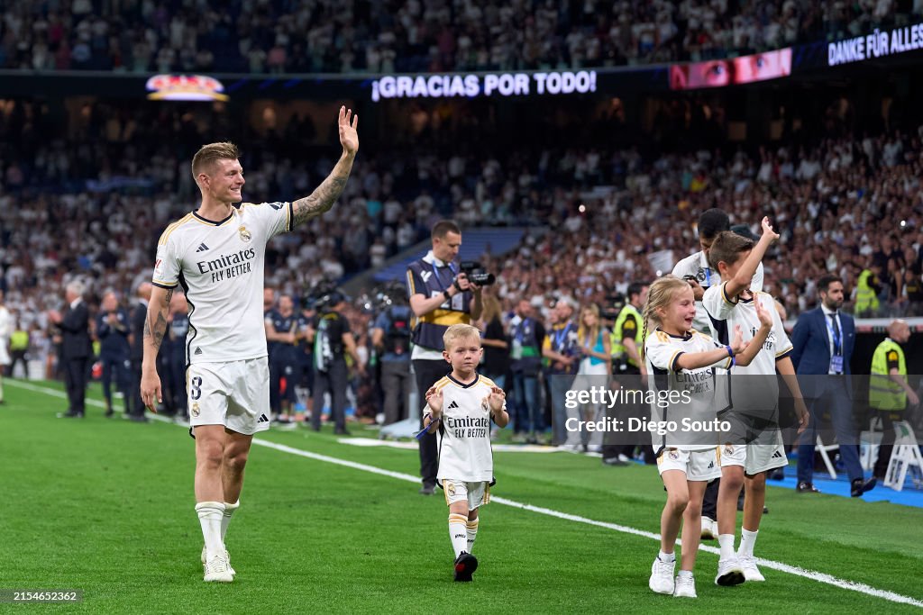 Kroos received the most beautiful farewell in the history of Real Madrid