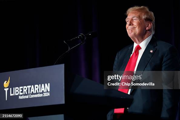 Donald Trump Addresses Libertarian Party National Convention Donald Trump Addresses Libertarian Party National Convention