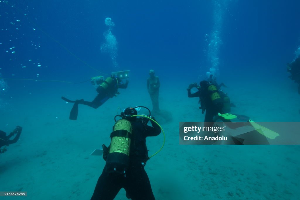Archaeologists observed underwater cultural riches in Antalya