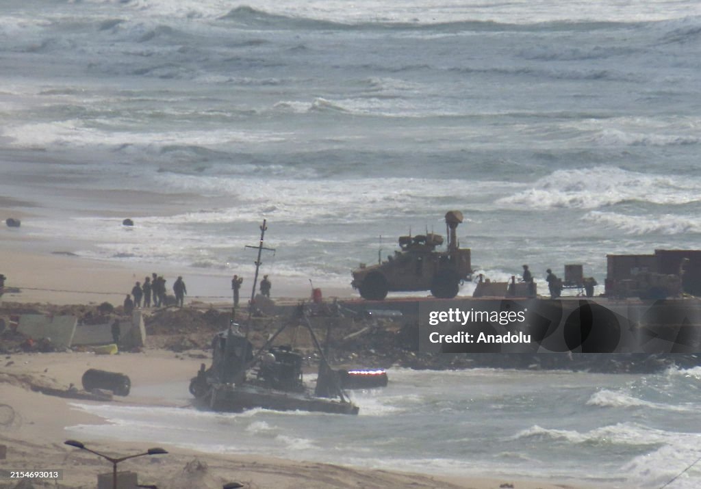 US aid pier to Gaza suspended due to series of debacles