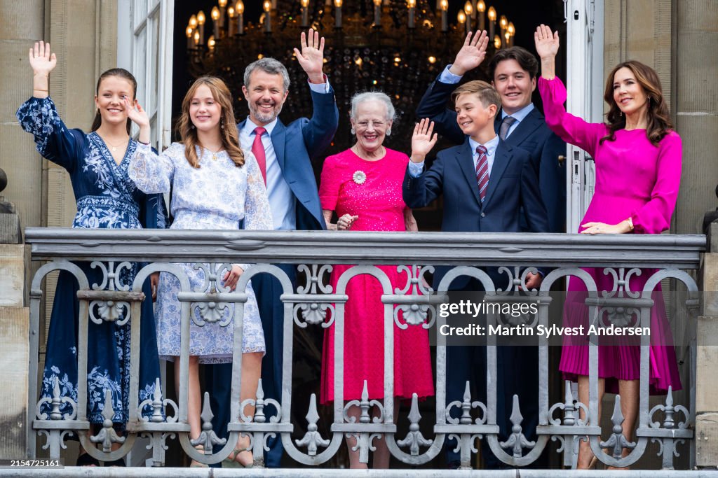Danish Royal Family Celebrate King Frederick's Birthday