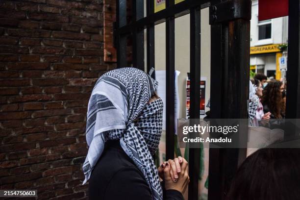 Utrecht University students block campus entrances to demand that the university rector cut academic ties with Israeli universities following...