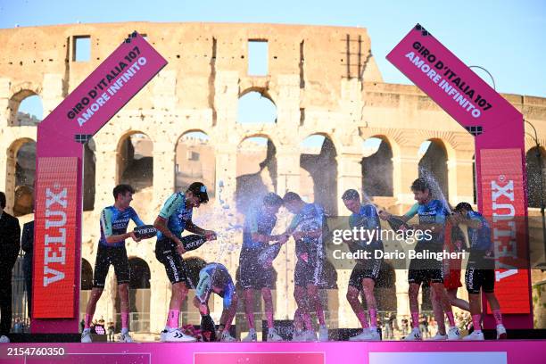 Ben O'Connor of Australia, Alex Baudin of France, Aurelien Paret-Peintre of France, Valentin Paret-Peintre of France, Damien Touze of France, Bastien...