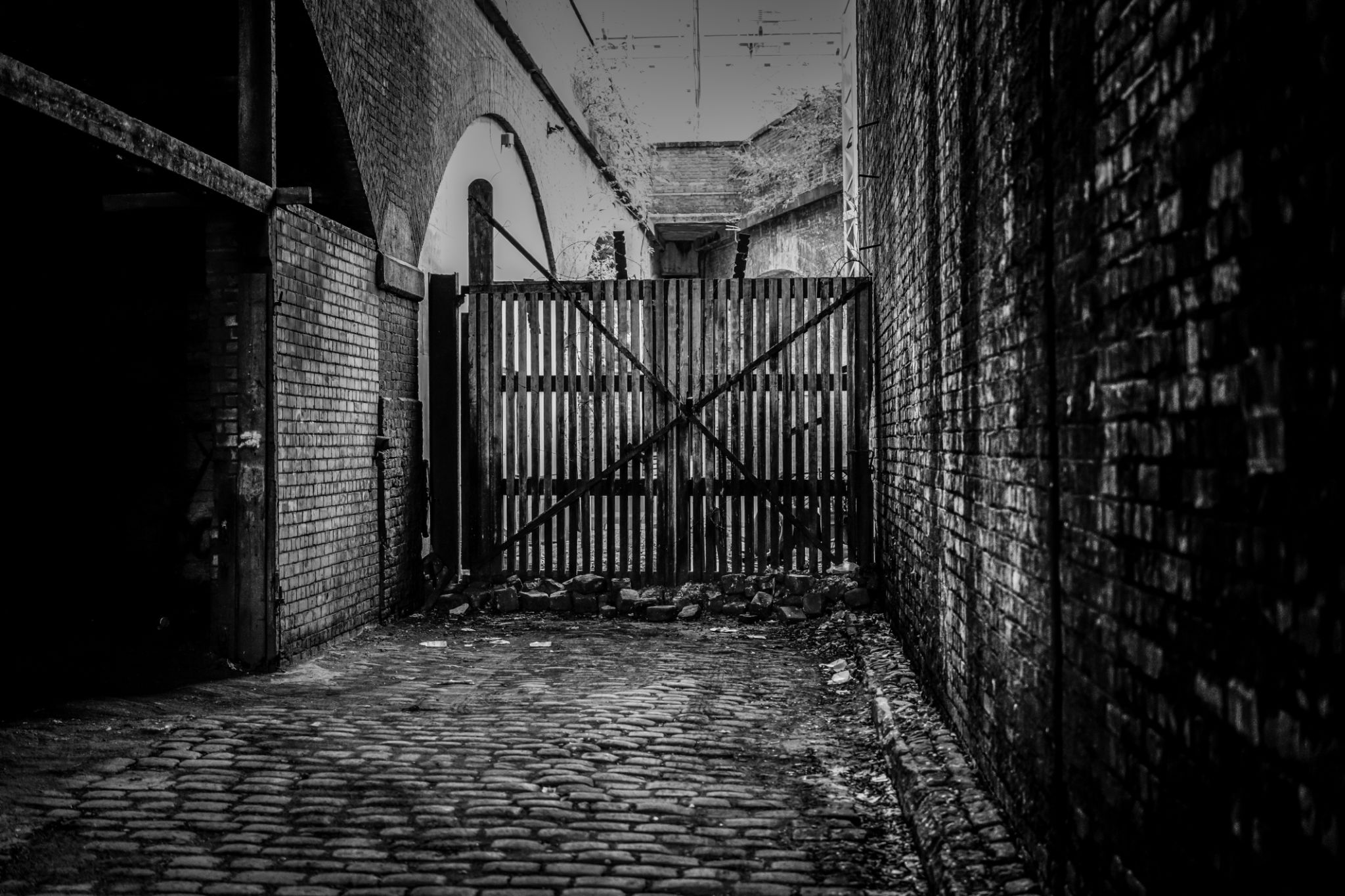 historic alley