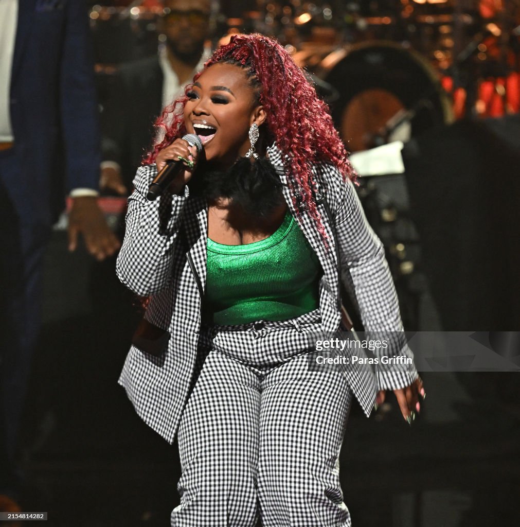 Rsr Singer In this image released on June 1, Singer Jekalyn Carr onstage during ...