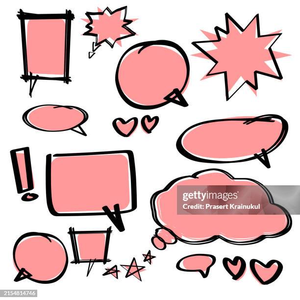 empty comic speech bubble - exploding box stock pictures, royalty-free photos & images