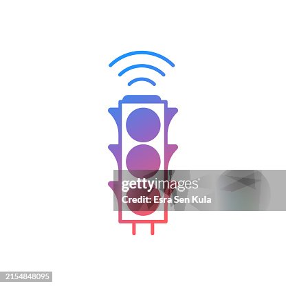 Smart Traffic Lamp Gradient Color Solid Line Icon Design. Suitable for Infographics, Web Pages, Mobile Apps, UI, UX, and GUI design. Smart Traffic Lamp Gradient Color Solid Line Icon Design. Suitable for Infographics, Web Pages, Mobile Apps, UI, UX, and GUI design.