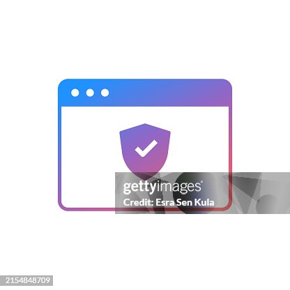 Secured Web Page Gradient Color Solid Line Icon Design. Suitable for Infographics, Web Pages, Mobile Apps, UI, UX, and GUI design. Secured Web Page Gradient Color Solid Line Icon Design. Suitable for Infographics, Web Pages, Mobile Apps, UI, UX, and GUI design.