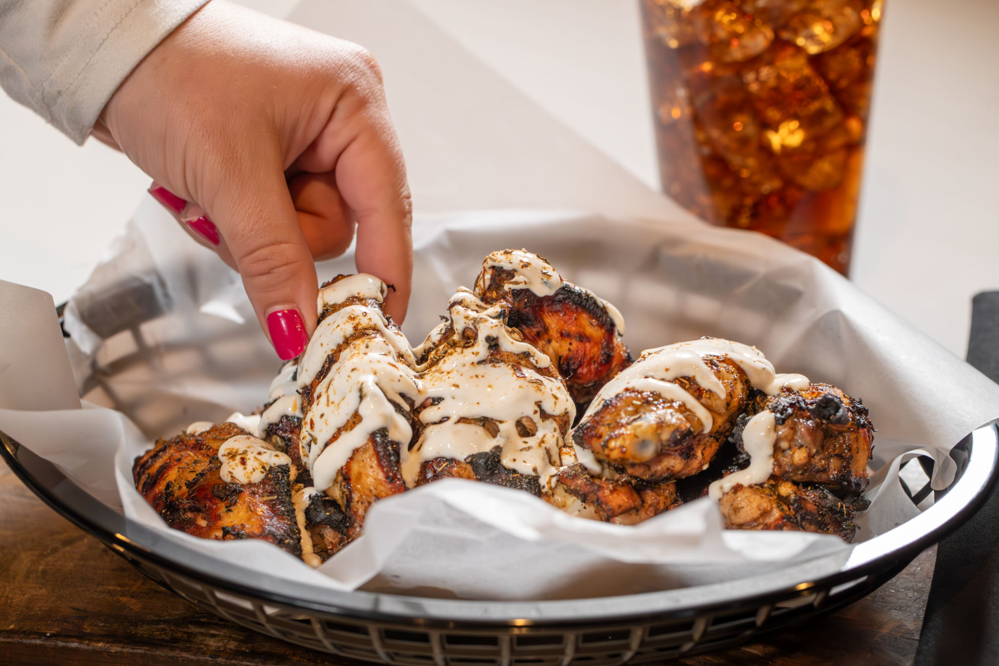 korean bbq wings