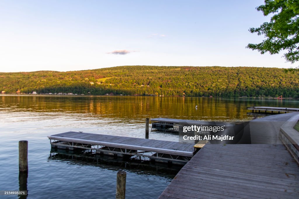 Pier at Keuka Lake