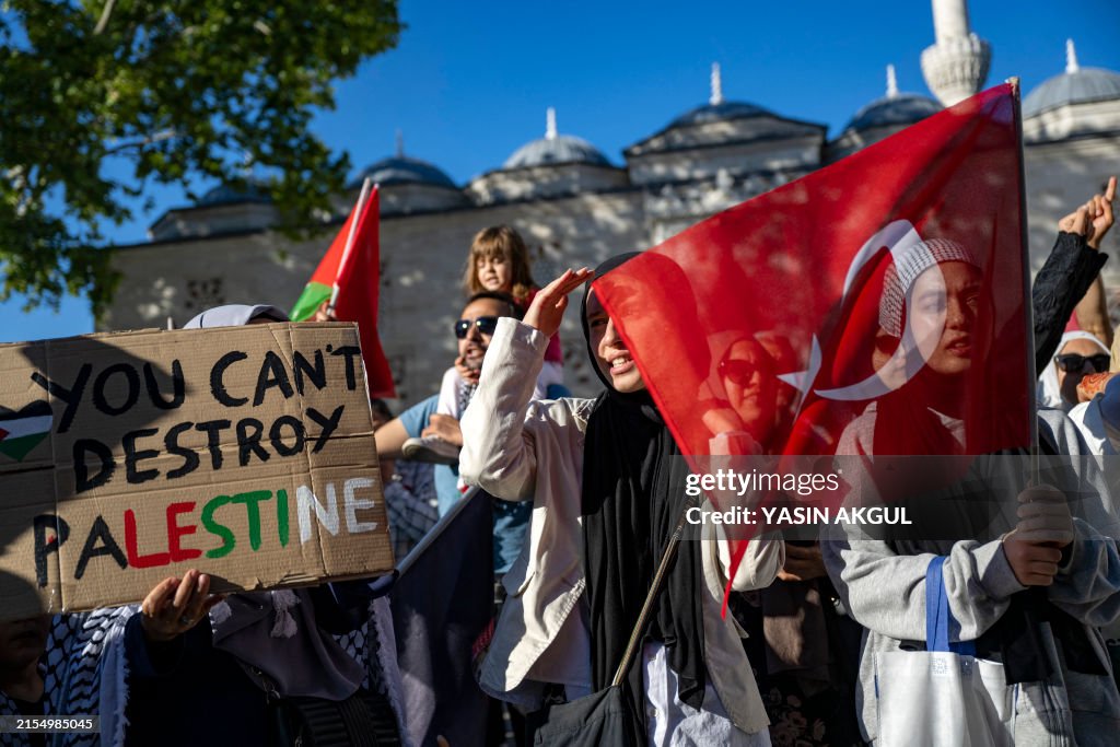 TURKEY-ISRAEL-PALESTINIAN-CONFLICT-DEMO