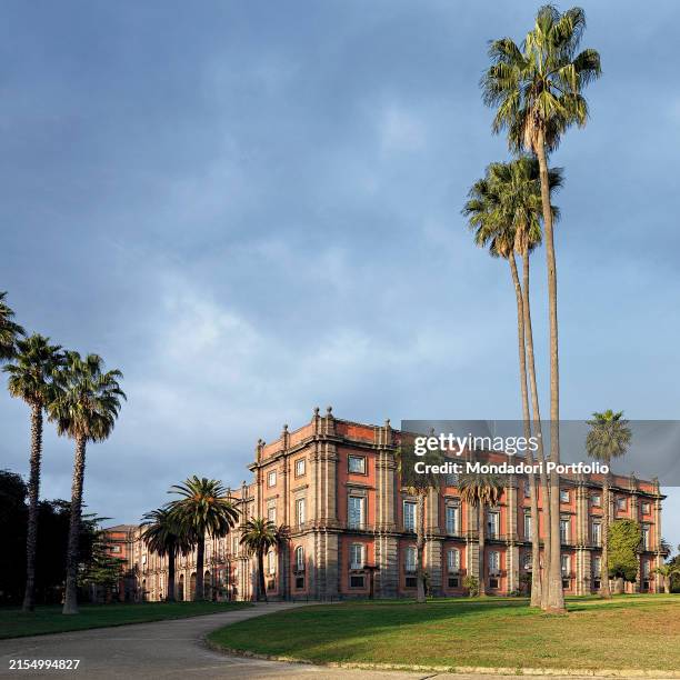 Royal Palace of Capodimonte, 1738-1838, XVIII-XIX century. Italy, Campania, Naples, Museo e Real Bosco di Capodimonte. Image of the Royal Palace of...