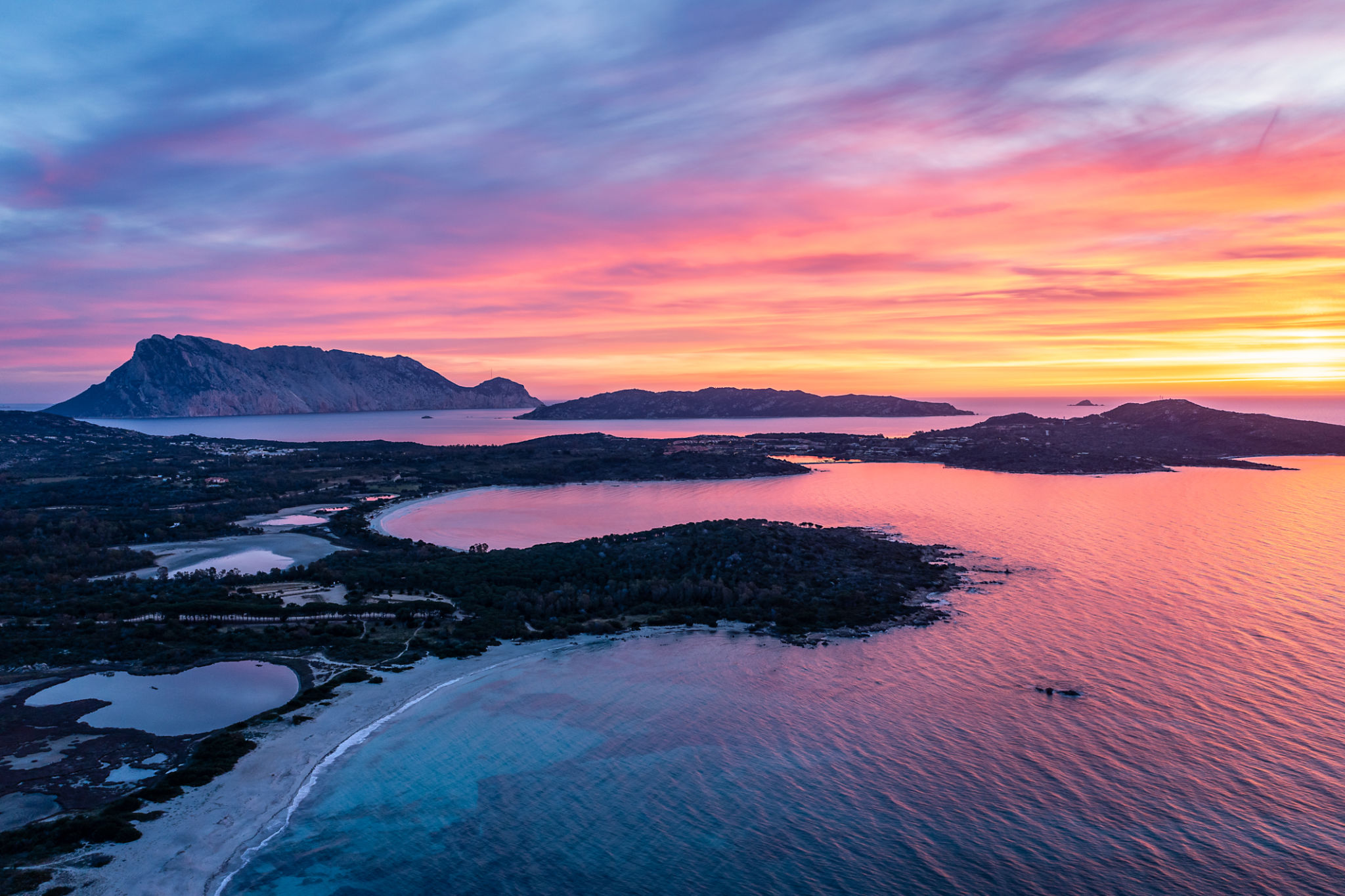 sardinia sunset