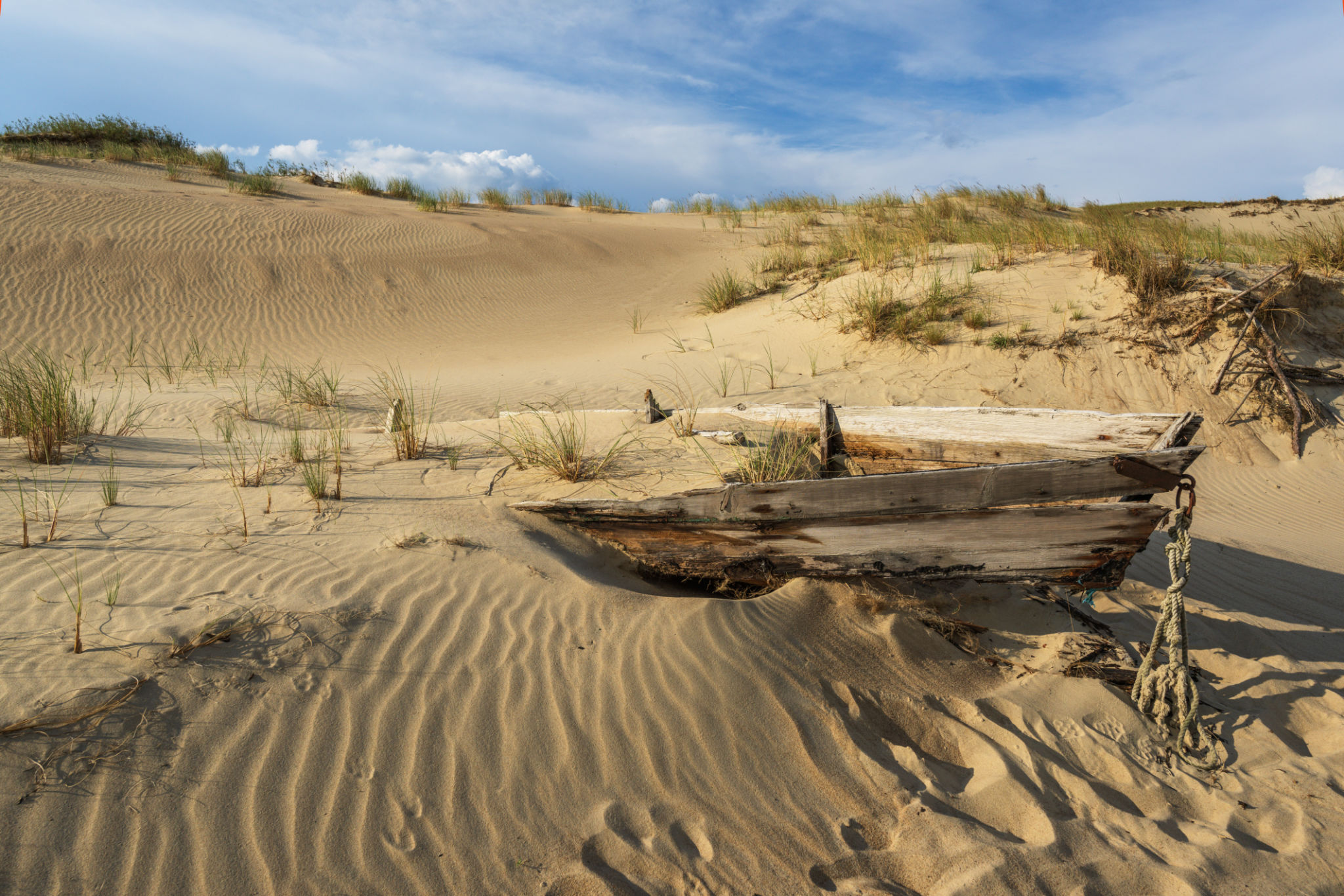Beautiful Grey Dunes, Dead Dunes at the Curonian Spit in Nida, Neringa, Lithuania Beautiful Grey Dunes, Dead Dunes at the Curonian Spit in Nida, Neringa, Lithuania